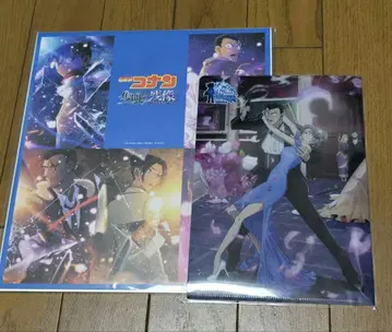 명탐정 코난 Joshin 조신 혜택 색지 클리어 파일