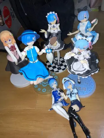 Re: 제로 렘 REM 피규어 7체 세트 덤 포함