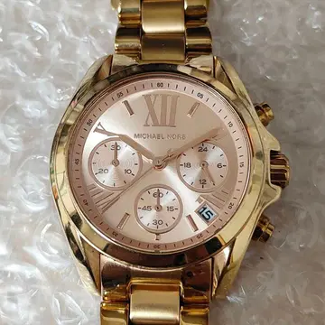 마이클코어스 손목시계 핑크 골드 MK5799 여성용