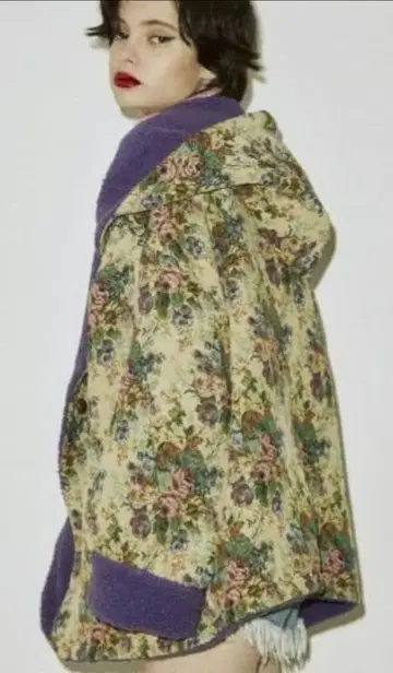 jouetie 쥬에티 고블랑 코트 후드 부착 오버 사이즈