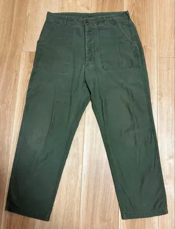 미군 70s OG-107 베이커 팬츠 w36