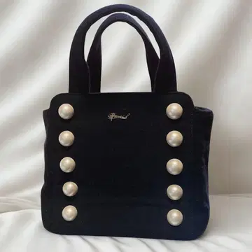 MUVEIL 펄 토트백 네이비 스몰 완판템