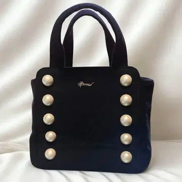 MUVEIL 펄 토트백 네이비 스몰 완판템