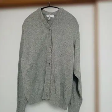 카구레 드라이 코튼 V넥 가디건