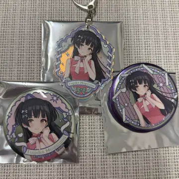 아이돌 마스터 시구레 콜라보 마유즈미 후유코 아크릴 키링 캔뱃지