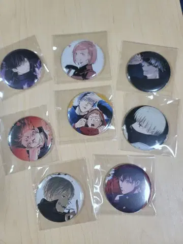 주술회전 거울 캔뱃지 새상품