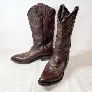 컨디션 최상 FRYE 플라이 웨스턴 부츠 천연 가죽 멕시코제 24.5cm