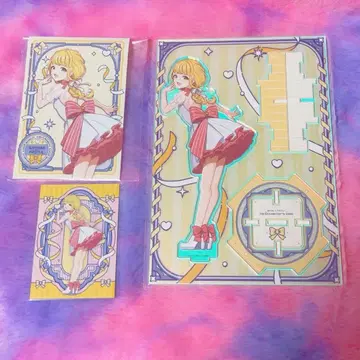 시구레 우이 코토네 빅 아크릴 스탠드 아이돌 마스터 브로마이드 특전 카드