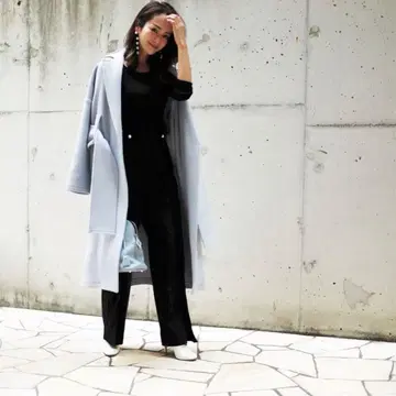 akiki 펄 와이드 팬츠 36 사이즈