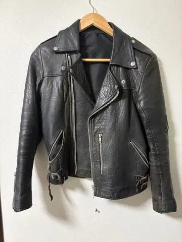 70s 80suk 라이더스 슬로우 점퍼 클레쉬펑크 펑크 루이스 레더