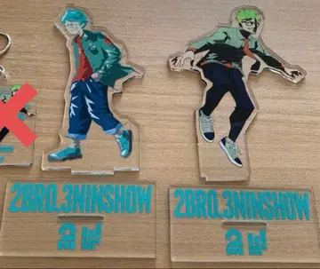 2bro. 삼인칭 아크릴 스탠드 철탑 POP UP STORE