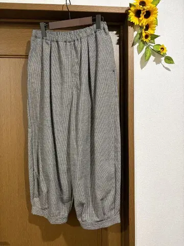 SM2 체크 벌룬 팬츠