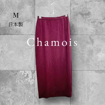 새상품급 Chamois 샤미 스커트 니트 깔끔한 포멀 고급 M