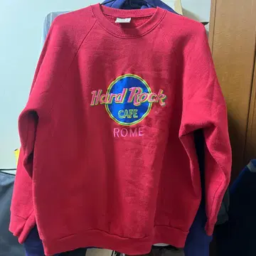 대인기 디자인! Hard Rock Cafe ROME 맨투맨