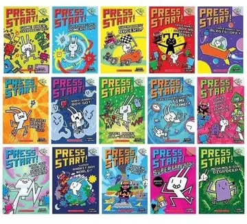 PRESS START 사각 토끼 15권 세트 영어