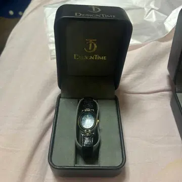 Design Time 블랙 아날로그 손목시계