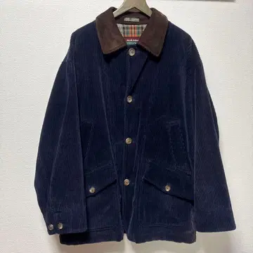 코듀로이 커버올 NICKY ADAMS 네이비