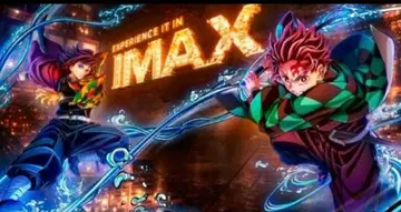 귀멸의 칼날 입장객 특전 IMAX 포스터