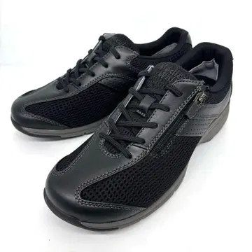 [ 미사용급 ] 아사히 메디컬 워크 워킹 사이드 지퍼 24.5 블랙