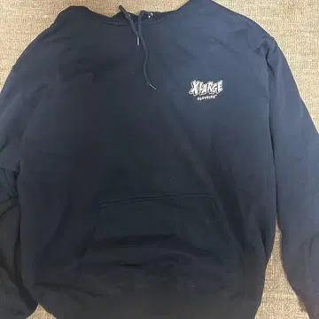 XLARGE 네이비 후드티 XL