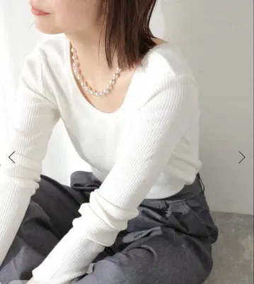 저널 스탠다드 레사쥬 카미노 골지 풀오버 미사용 새상품 택 포함