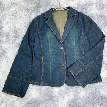 B.S.SADDLE [ LL ] 데님 자켓 블루 빅 사이즈 봄/가을