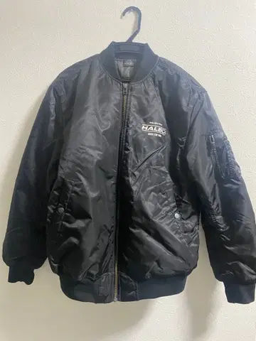 HALEO MA-1 플라이트 자켓 M 사이즈 블랙