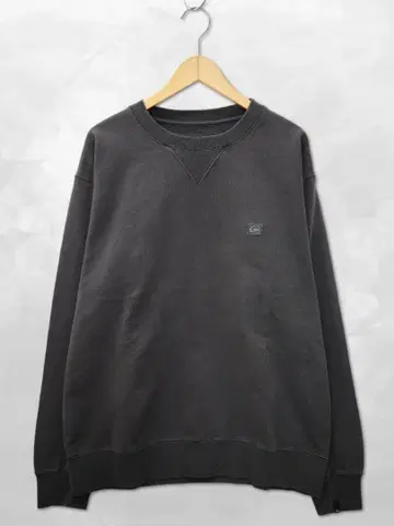 QUIKSILVER QS 로고 스웨트 크루 트레이닝복 XL