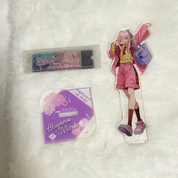 아키야마 미즈키 감사제 아크릴 스탠드 배너 배지