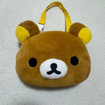 리락쿠마 봉제 인형 CD 케이스 헤이세이 레트로