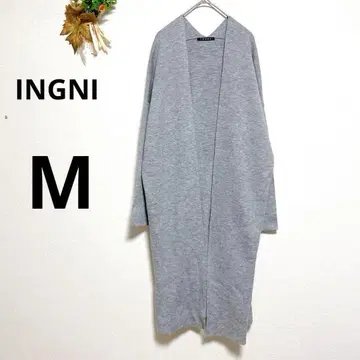 a2062 INGNI 잉그 롱 가디건 니트 캐주얼 그레이