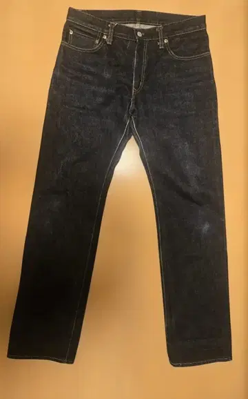 코지마 진스 그린 셀비지 데님 w36 23oz 헤비 온스