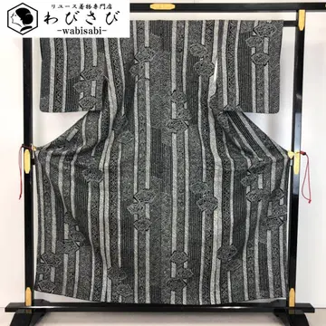 코몬 총조리 세로 줄무늬 지종 블랙 컬러 모노톤 K-4772