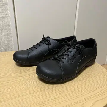 [ 새상품급 ] 문스타 독일형 사이드 지퍼 블랙 24.5cm 4E