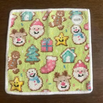 페이러 손수건 크리스마스 쿠키즈 새상품 크리스마스