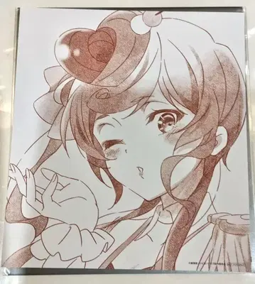 극장판 좀비랜드 사가 입장객 특전 새로 그린 미니 색지풍 카드 유기리