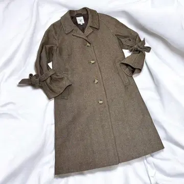 유니클로 JW ANDERSON 헤링본 트위드 코트 에코 메루카리 부탁