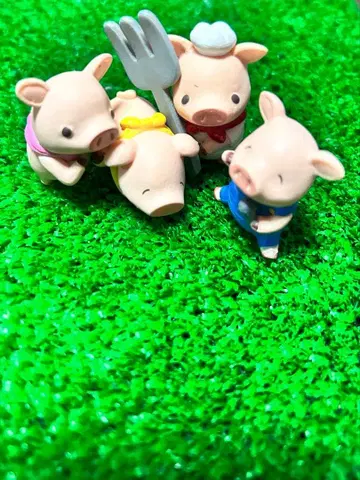 사라미와 매일 밥 부다의 가챠가챠 4종 세트