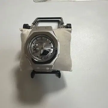 G-SHOCK GA2100FF-8A 실버 커스텀