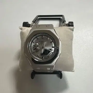 G-SHOCK GA2100FF-8A 실버 커스텀