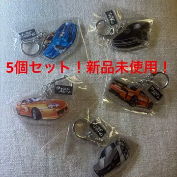 미사용 새상품! 와일드 스피드 아크릴 키링 세트