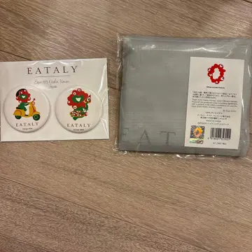 이탈리 EXPO 미야쿠미야쿠 마그넷 세트와 에코백