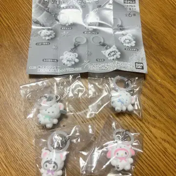 산리오 메지루시 액세서리 포근포근 스노우