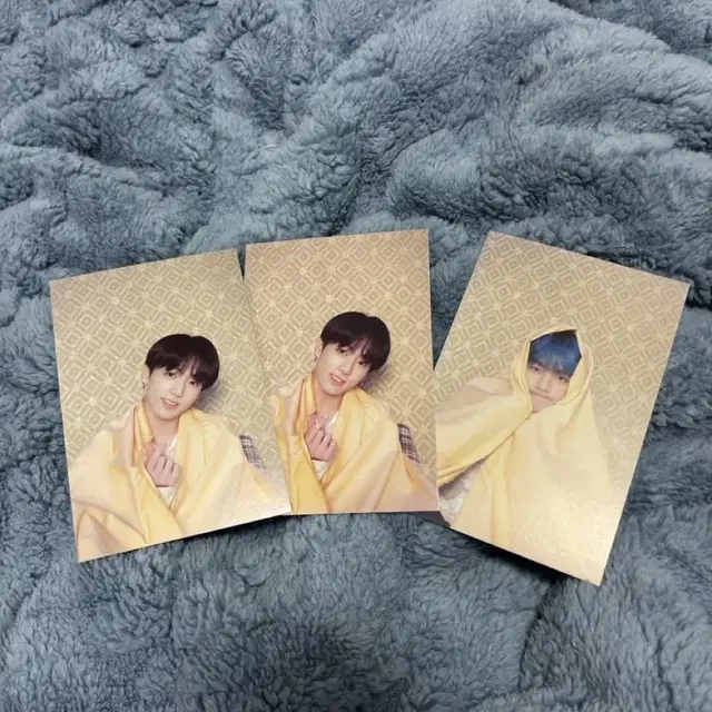 방탄소년단 럽셀 엽서 정국/태형