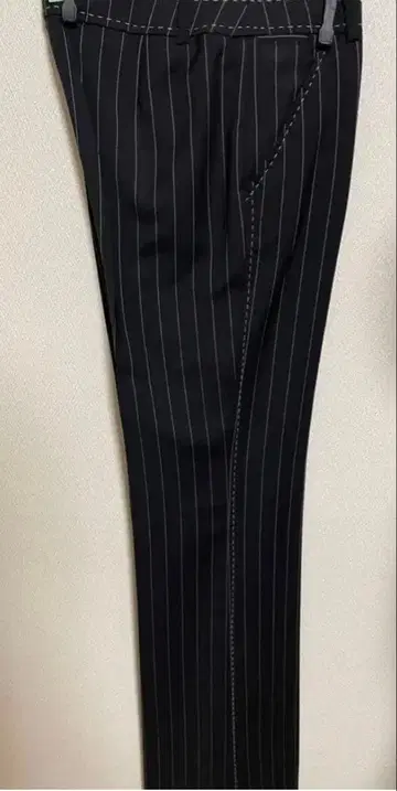 D&G 블랙 스트레이트 팬츠