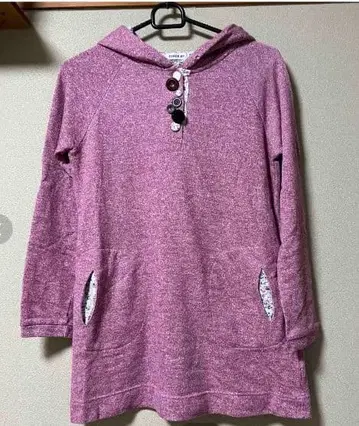 클로즈업 후드티 상의