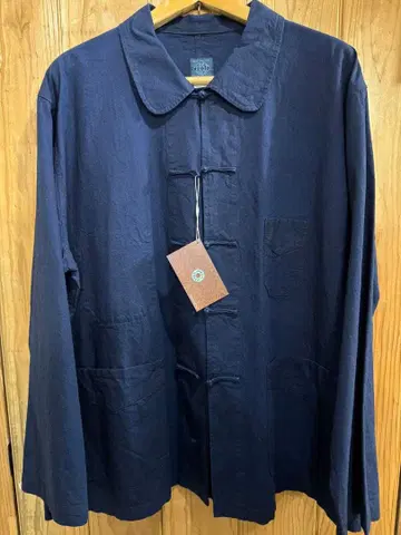 POST O'ALLS 프렌치 차이나 워크 자켓 커버올 L