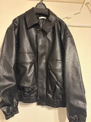 ARTIFICIAL GRAIN SHORT BLOUSON