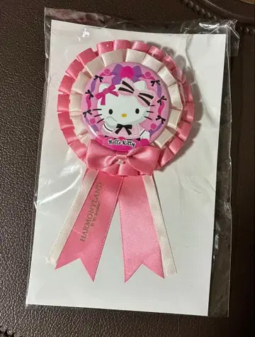 산리오 하모니랜드 헬로키티 로제트 키링