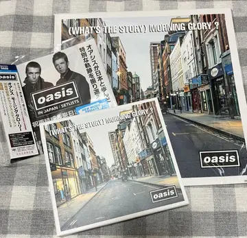 oasis 오아시스 모닝 글로리 완전 생산 한정판 메가 재킷 포함